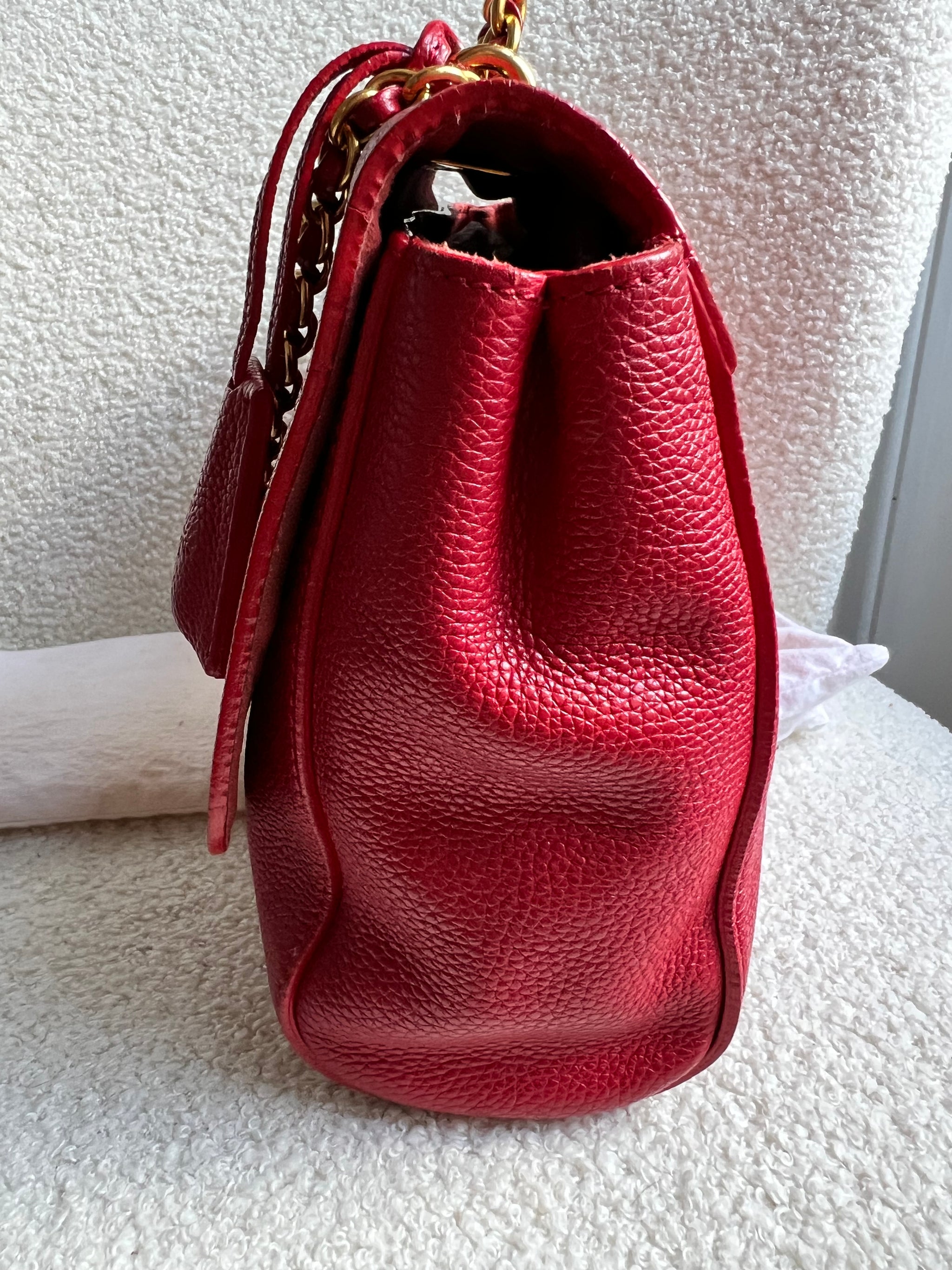 Mulberry Scarlet Medium Lily with Gold Hardware (RRP £1095
