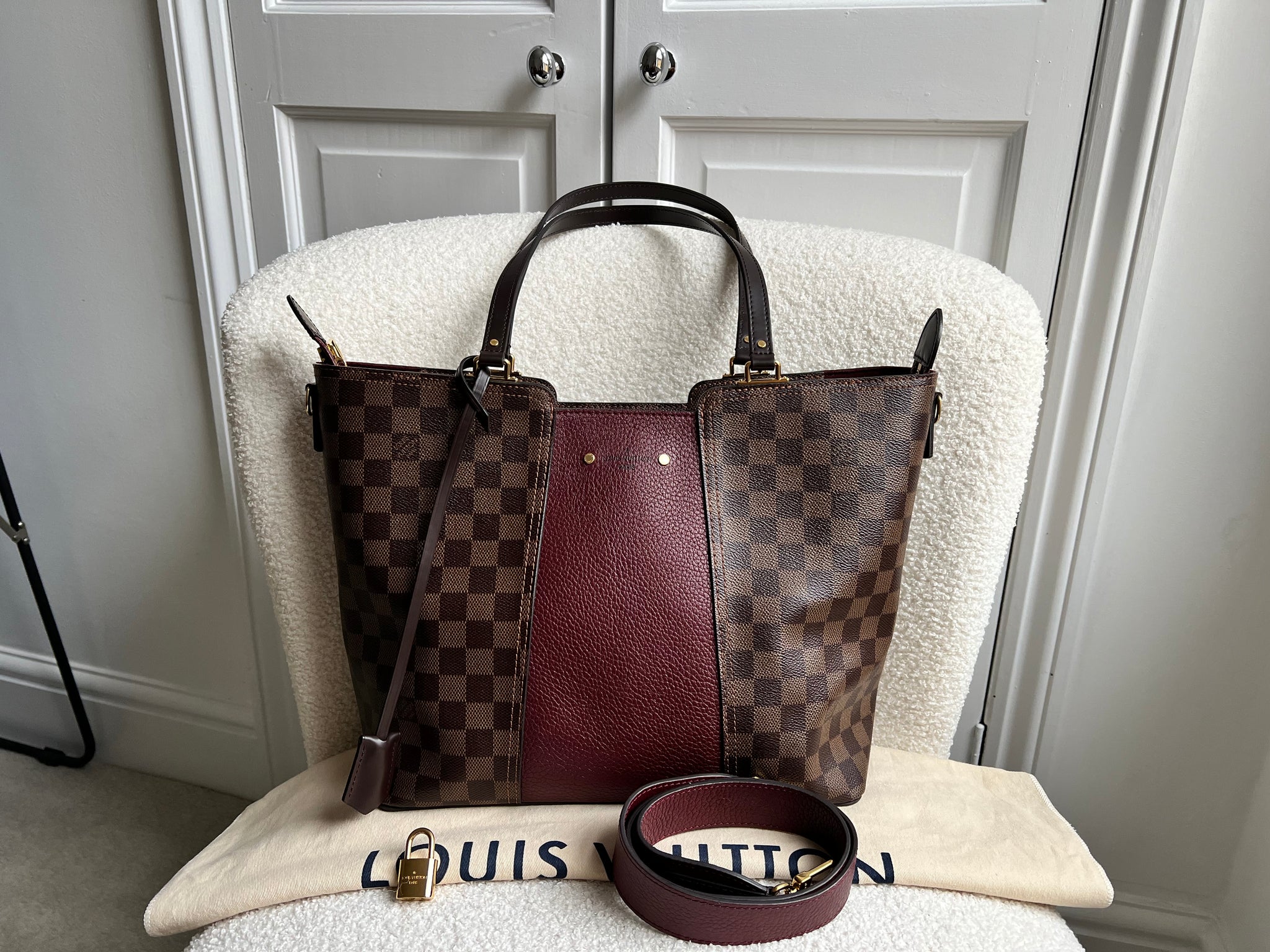 Louis Vuitton Jersey Bag Damier Ebene RRP 1670