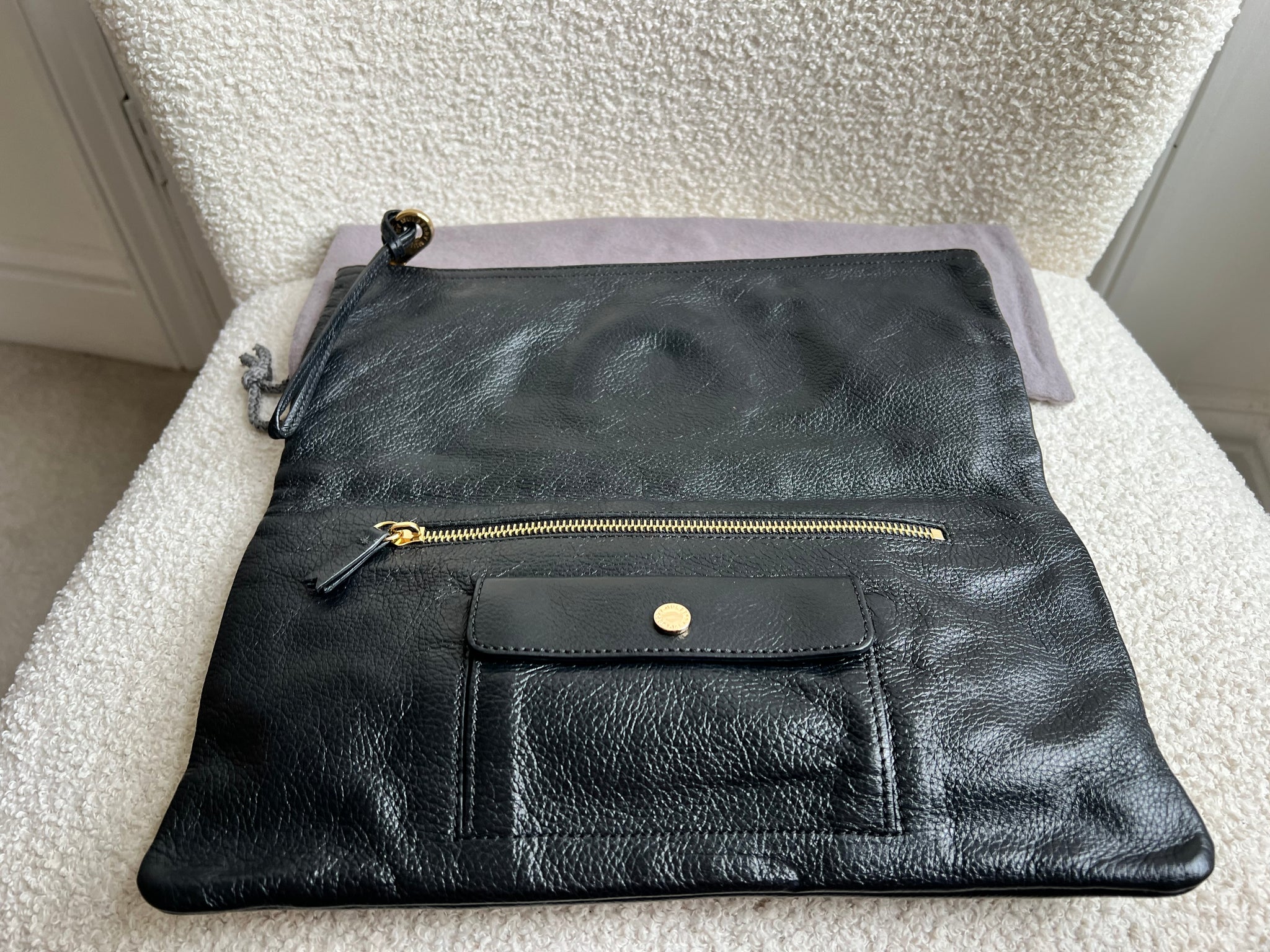 Mulberry Black Daria Clutch (RRP £550) – Addicted to Handbags