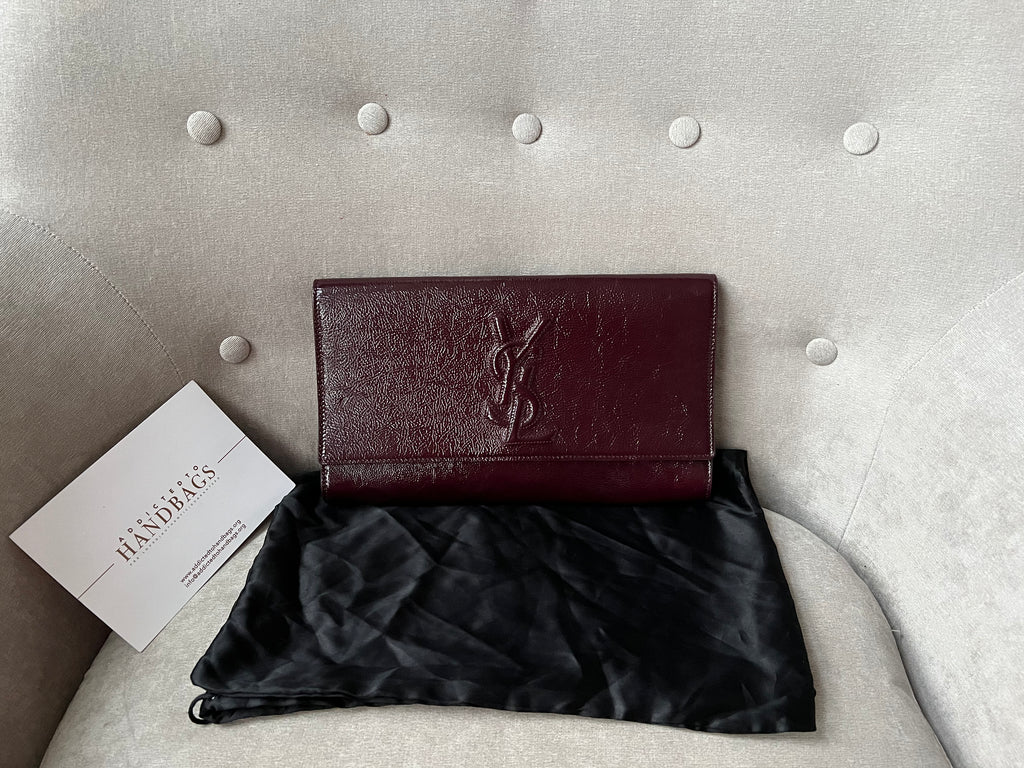 Luxury Handbags YSL Grain De Poudre Monogram Kate Satchel 810