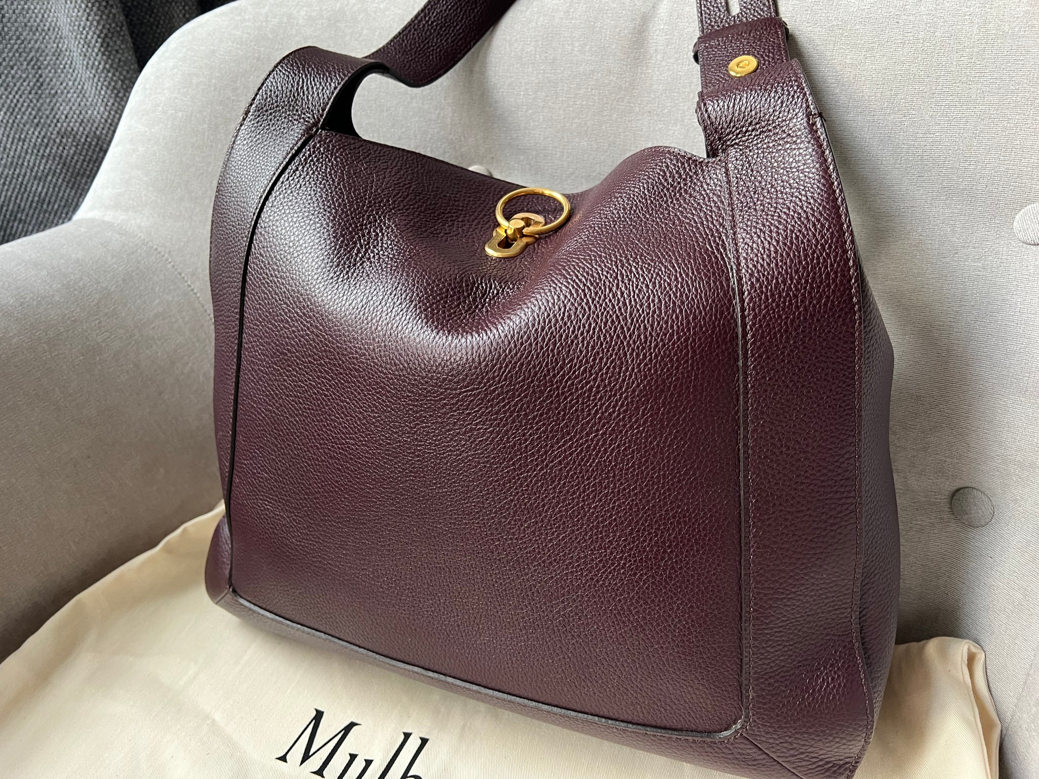 Mulberry Oxblood Marloes Hobo RRP 1 095 Addicted to Handbags