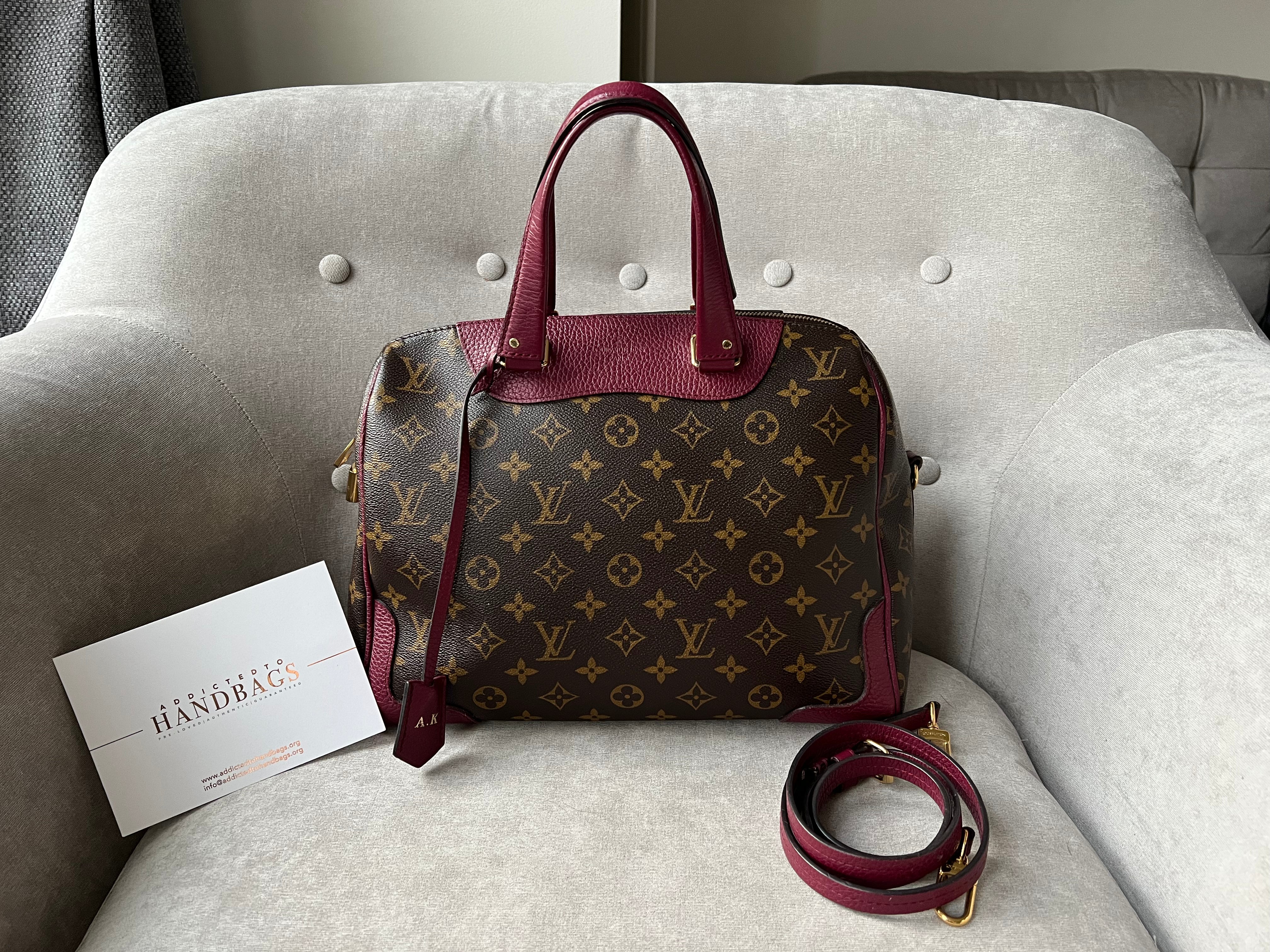 Louis Vuitton Retiro Bag Monogram and Raisin (RRP £1470) – Addicted to  Handbags