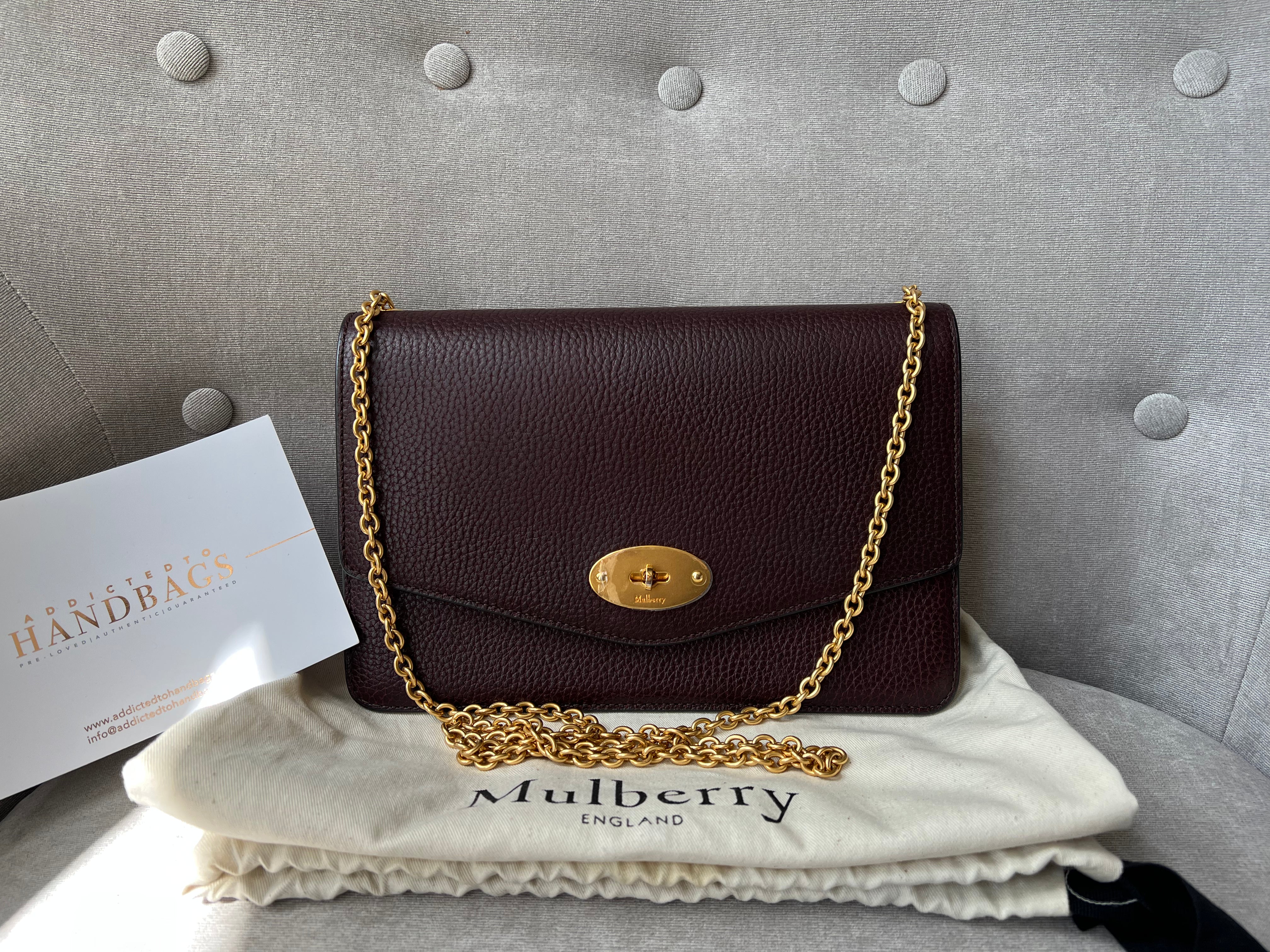 Mulberry best sale darley oxblood