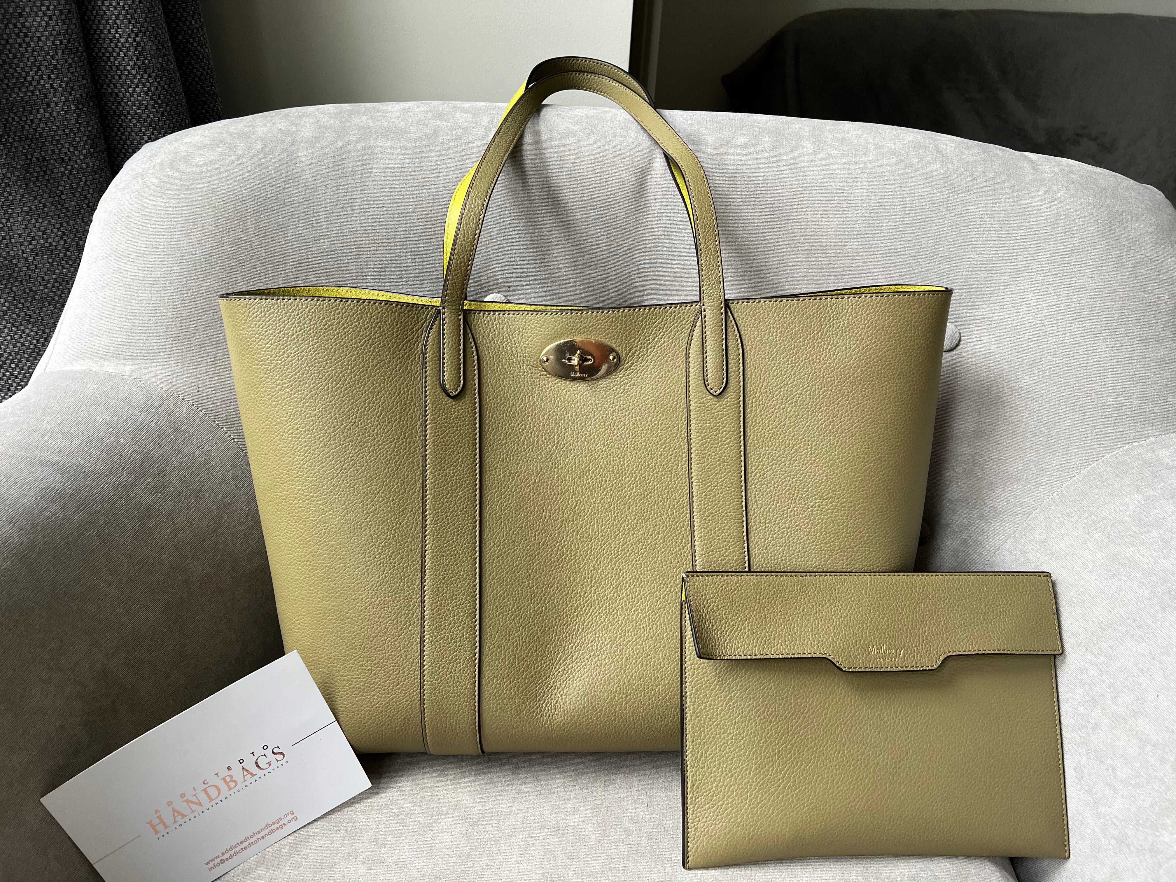 Mulberry bayswater top tote bag