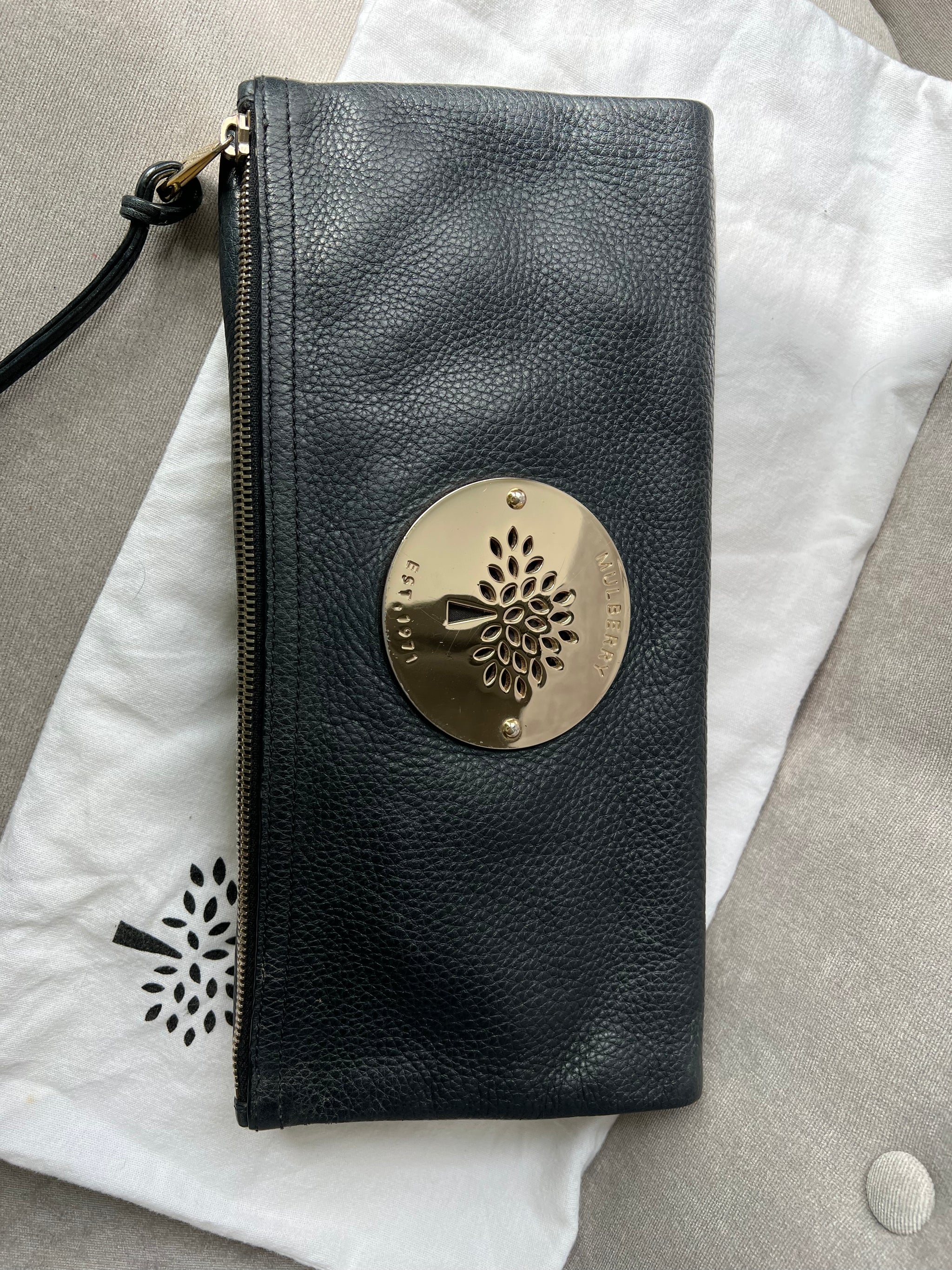 Mulberry daria clutch deals