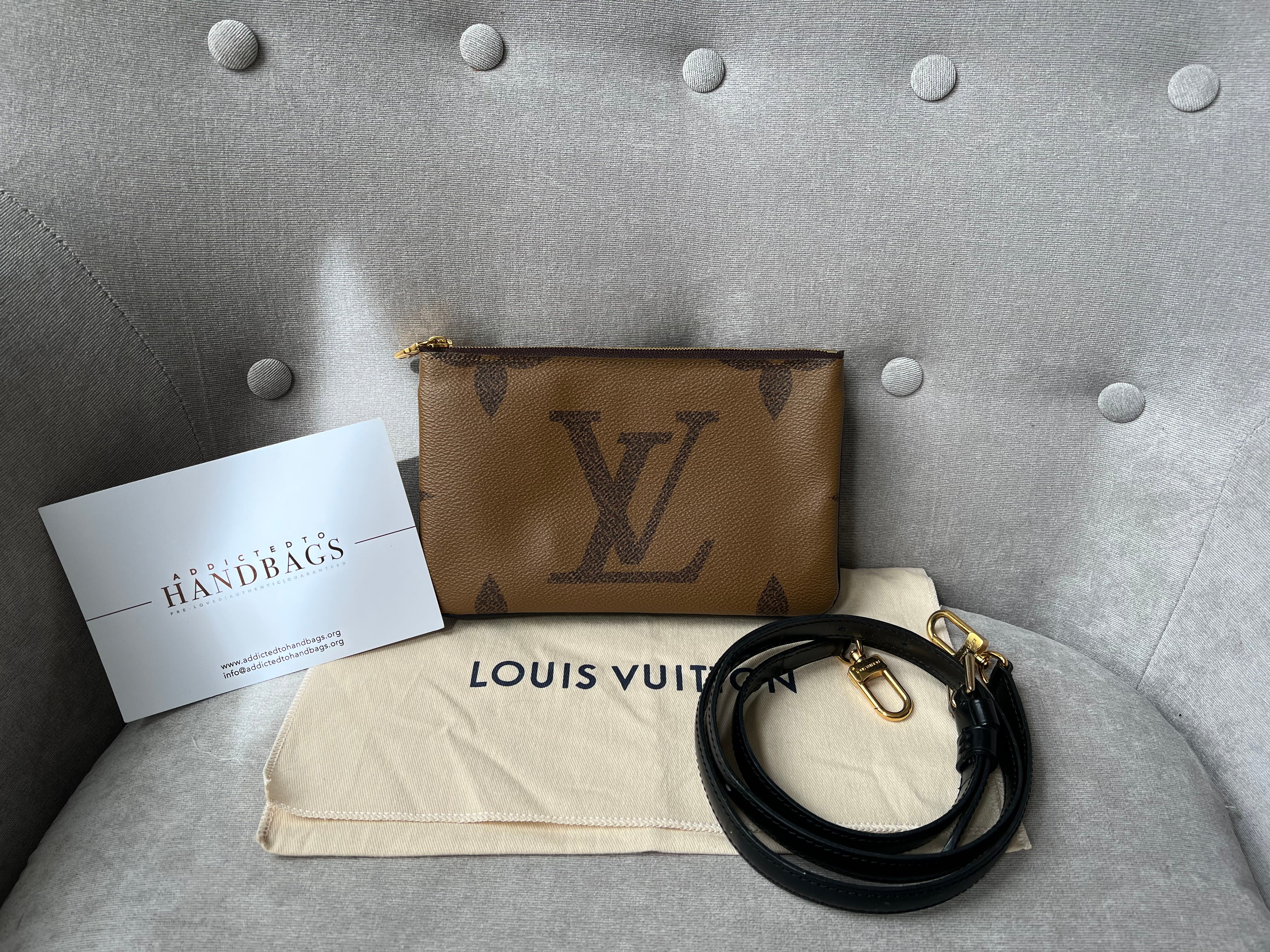 Louis Vuitton Double Zip Pochette Monogram (RRP £1150)