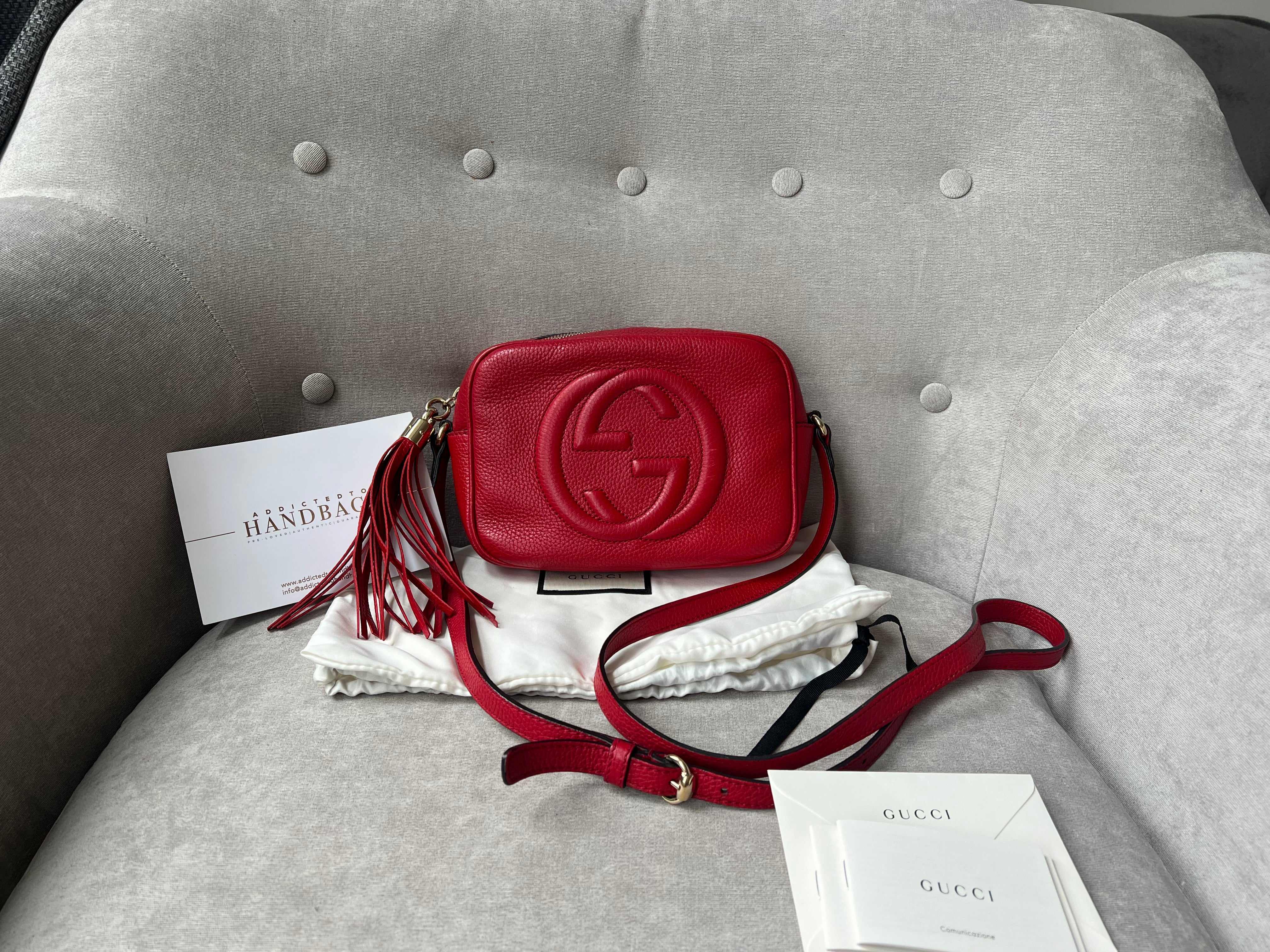 Gucci Red Soho Disco RRP 1050