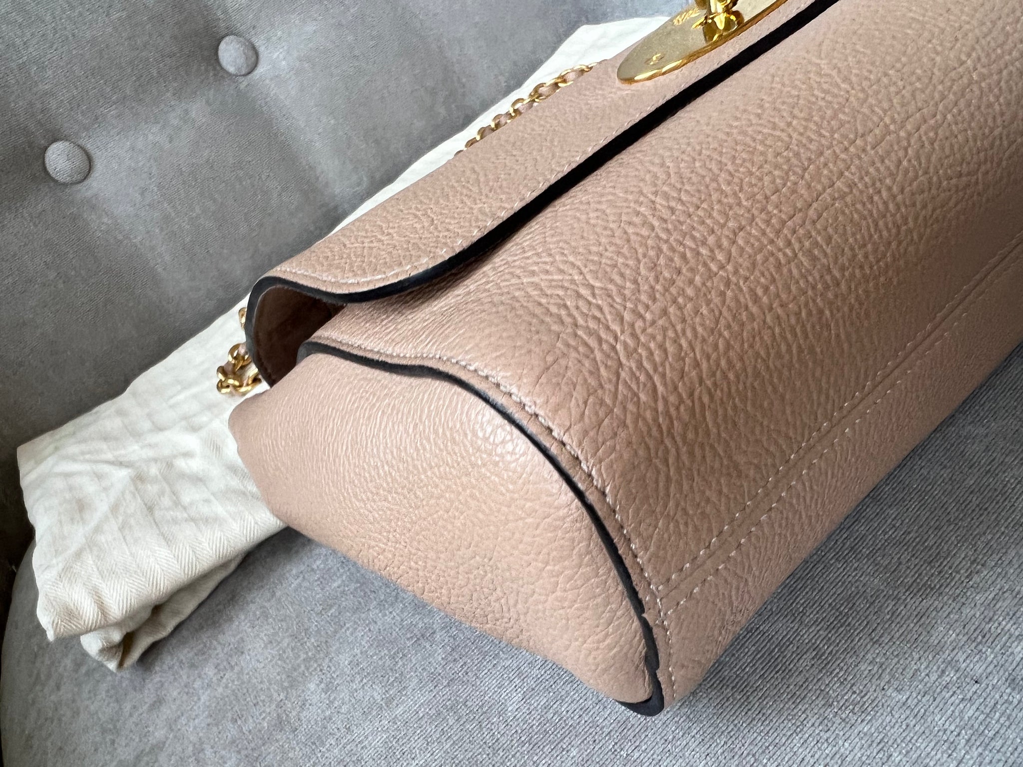 Mulberry Rosewater Medium Lily with Gold Hardware RRP 995 Addicted to Handbags