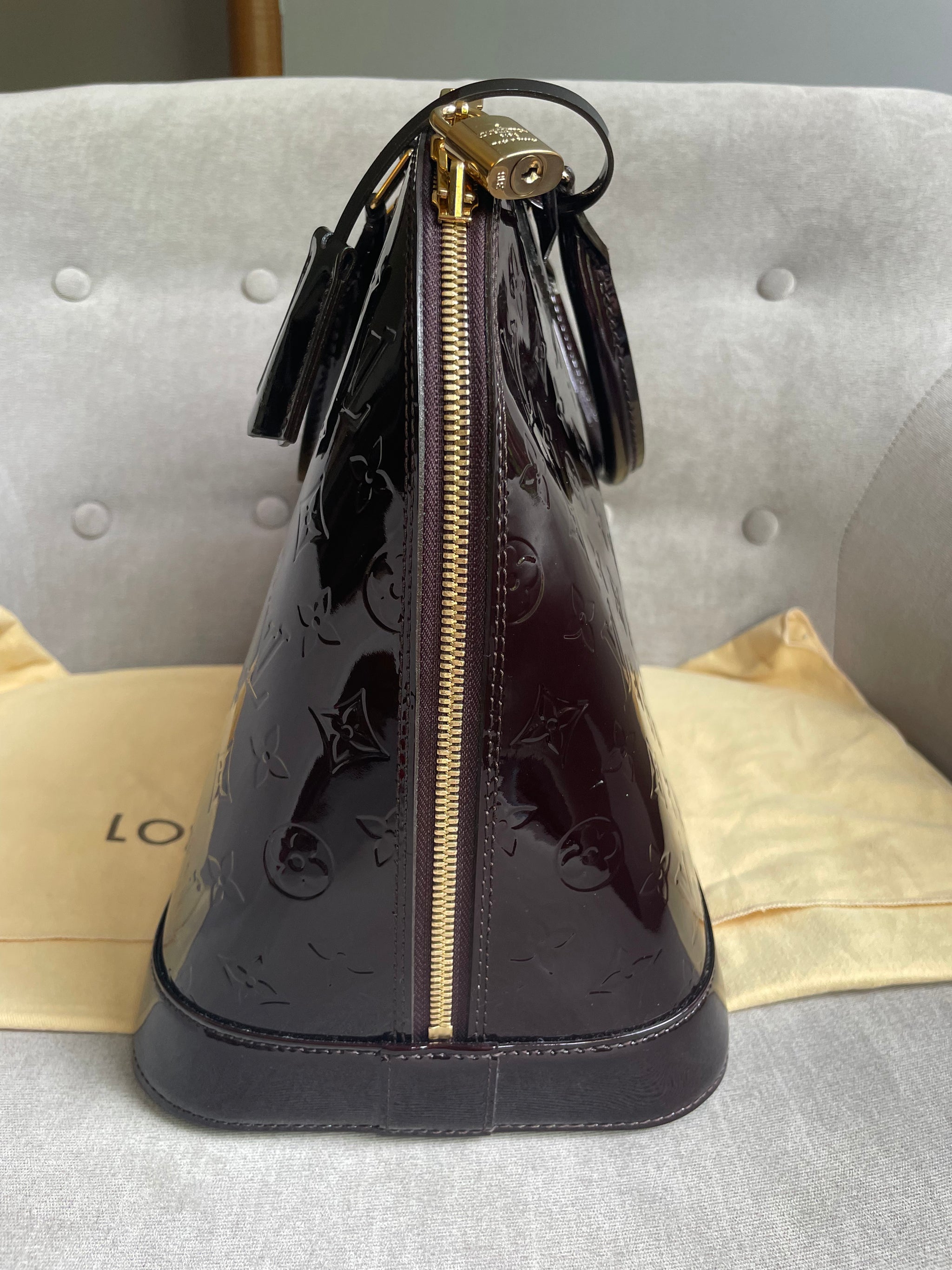Louis vuitton alma pm amarante sale