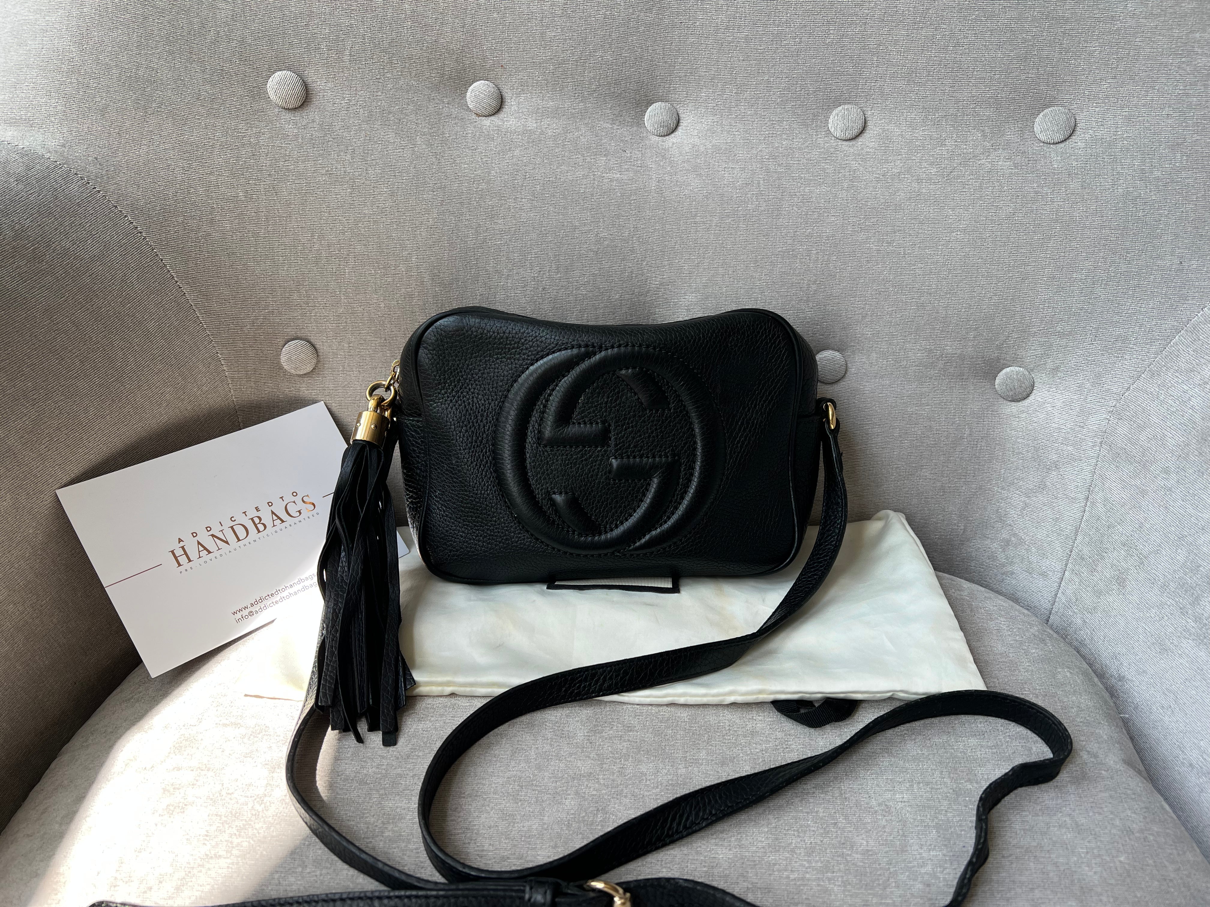 Gucci Soho Shoulder Bags for Women, Authenticity Guaranteed