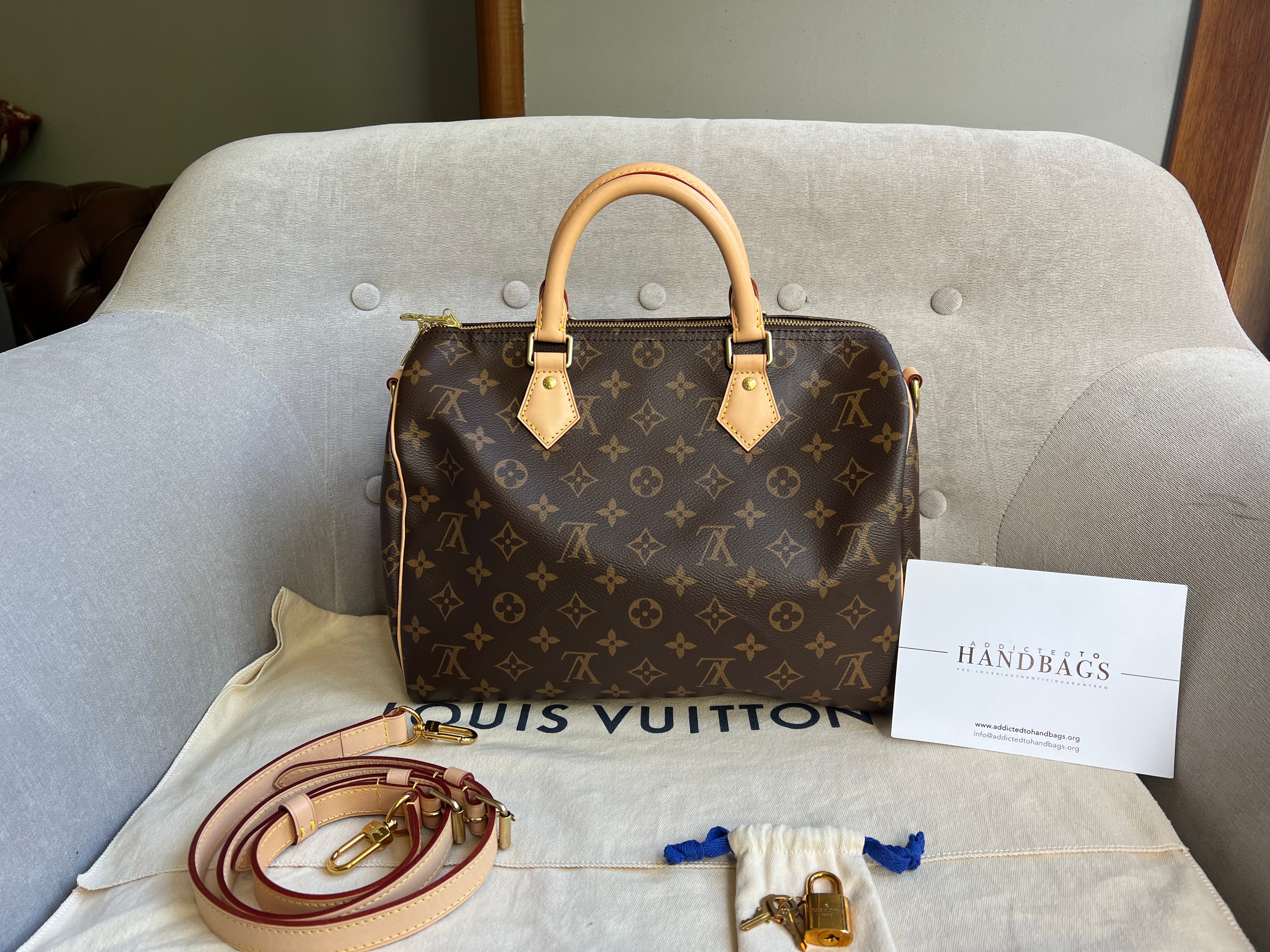 Louis Vuitton Speedy 30 Bandouliere Monogram (RRP £1470) – Addicted to  Handbags