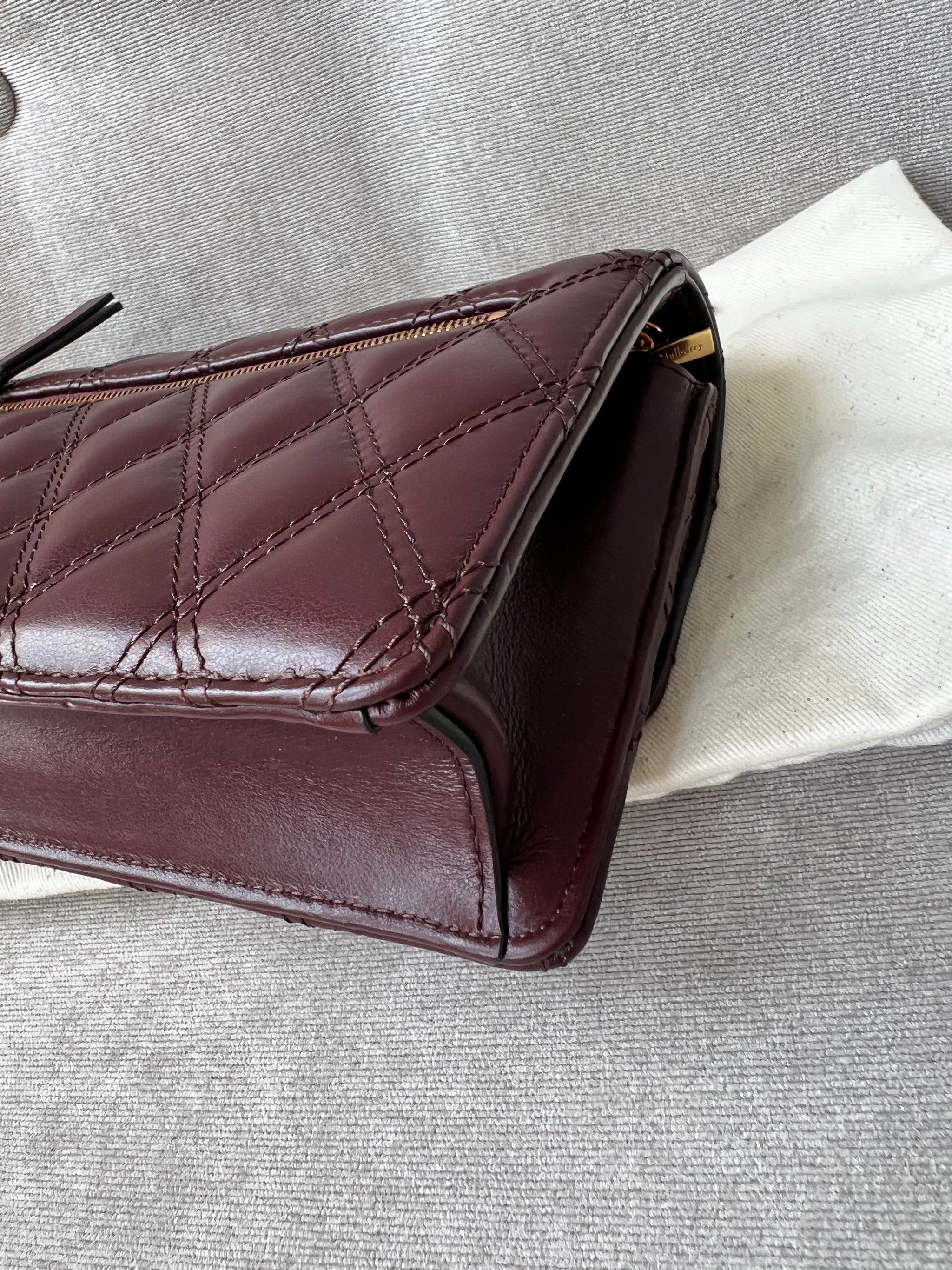 Mulberry quilted purse online