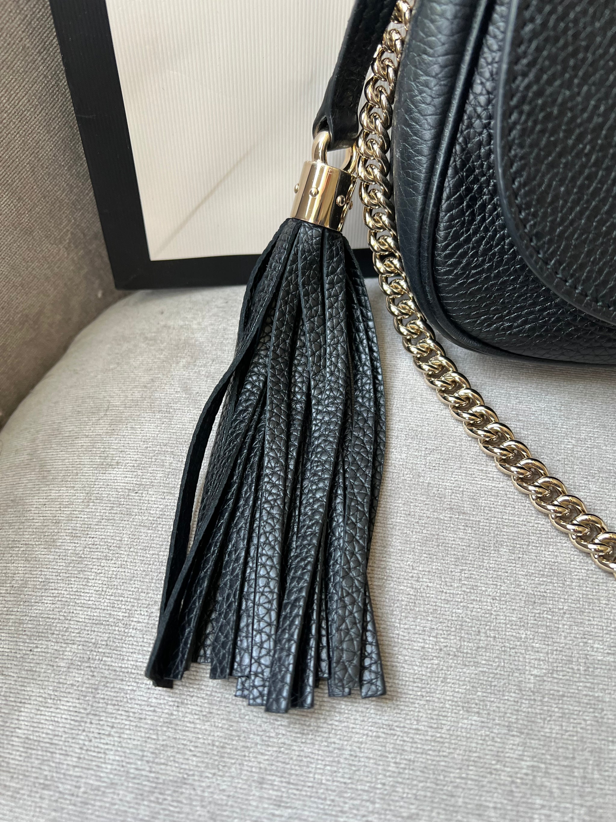 Gucci disco black bag shop