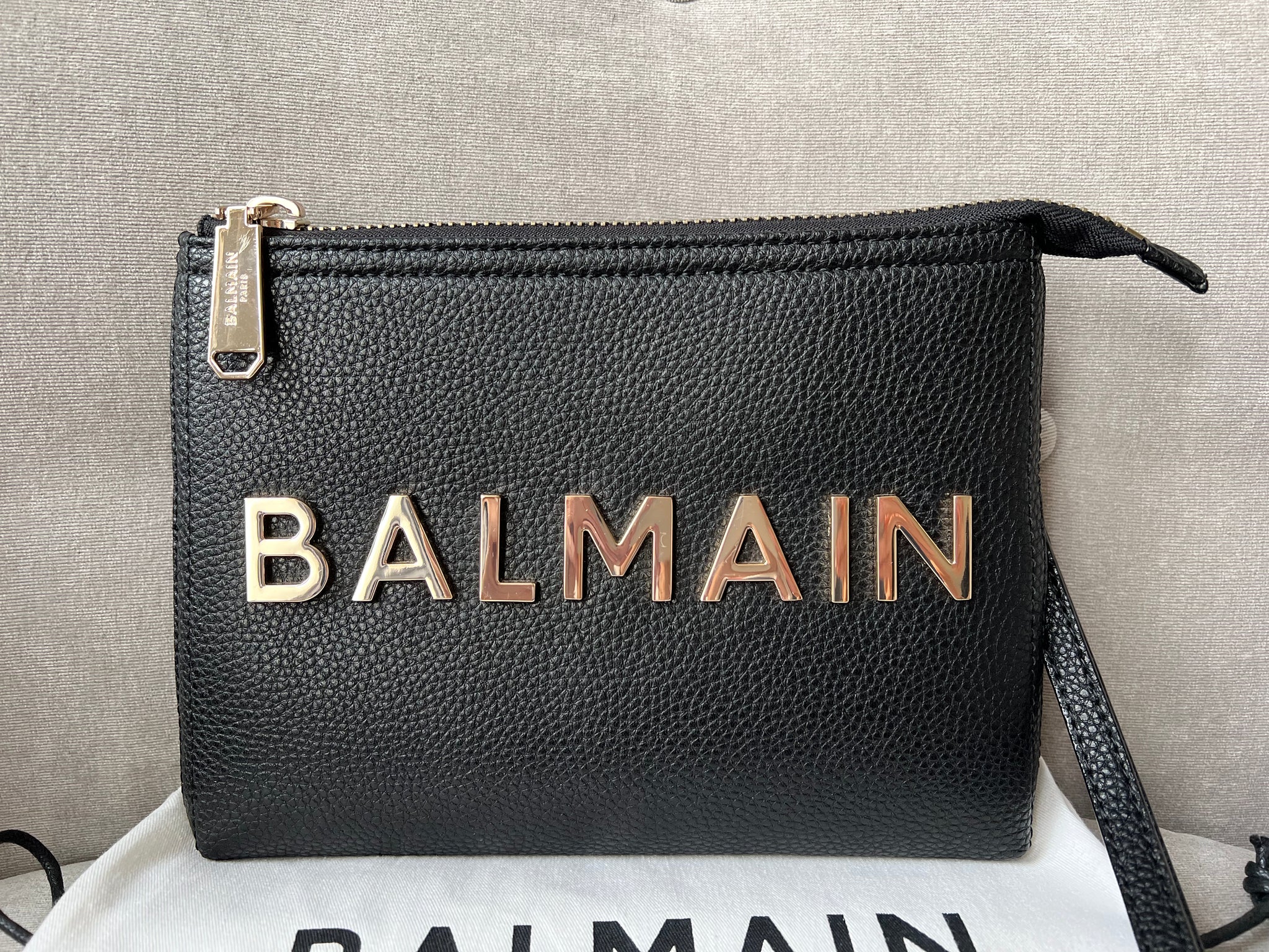 Balmain clutch bag sale