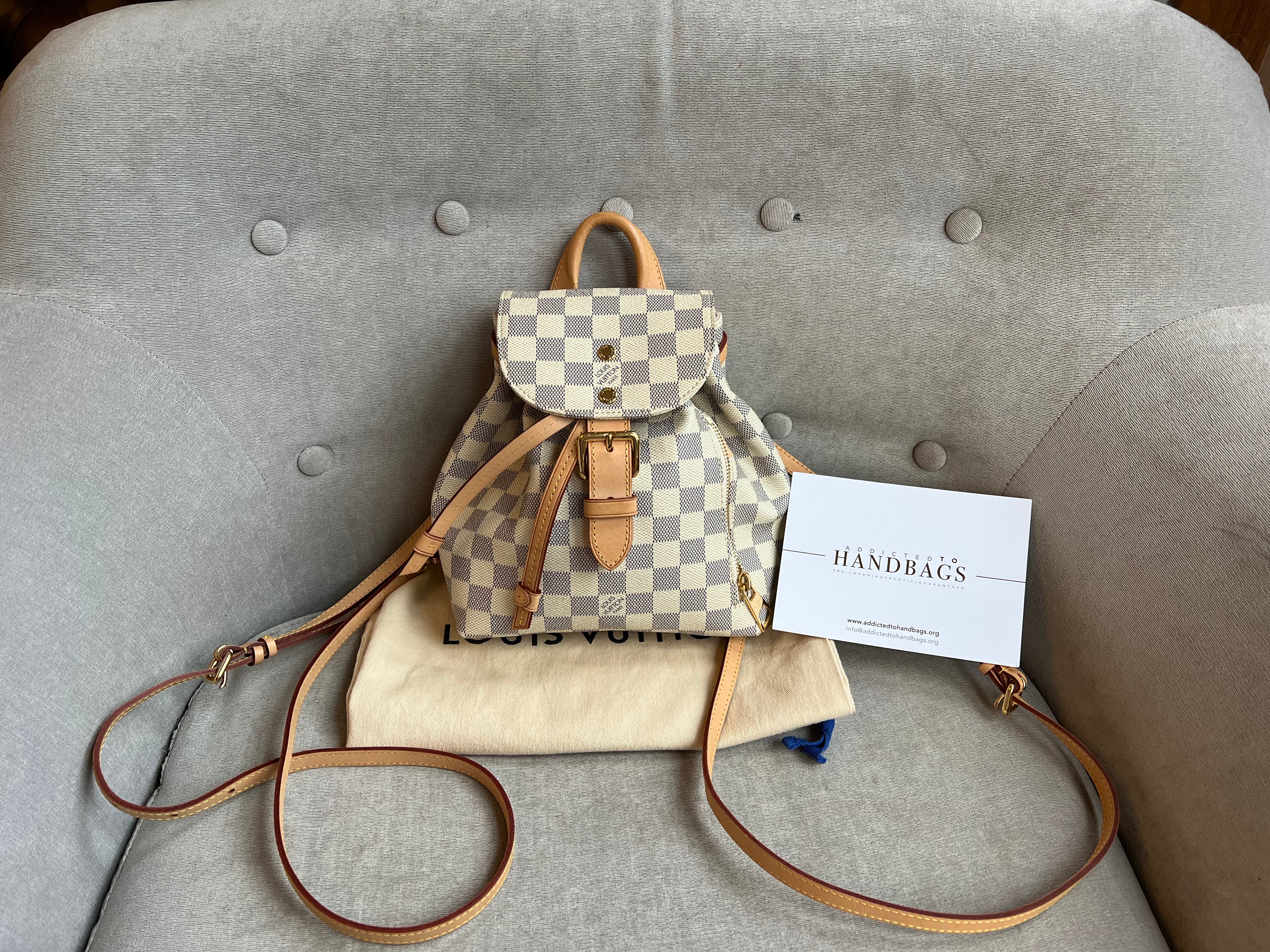 Louis vuitton sperone bb discount backpack