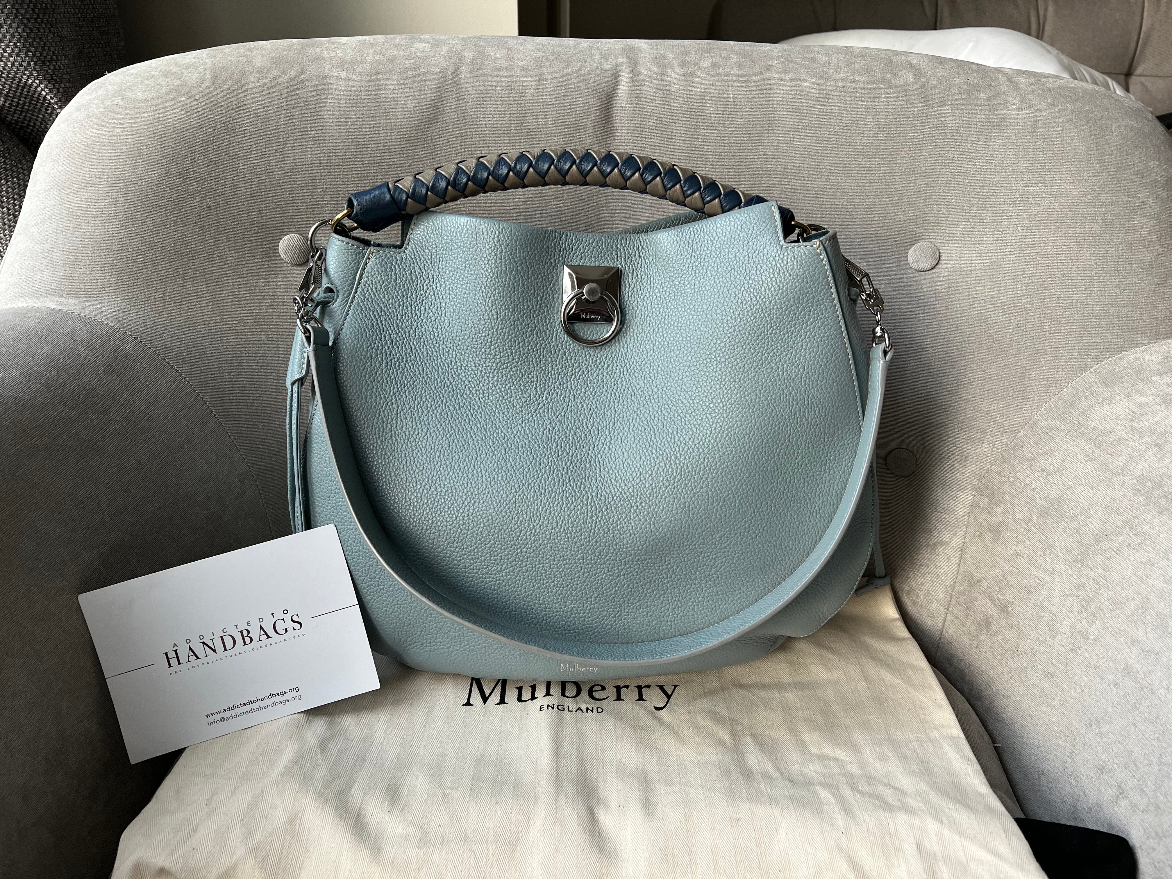 Silver hot sale mulberry bag