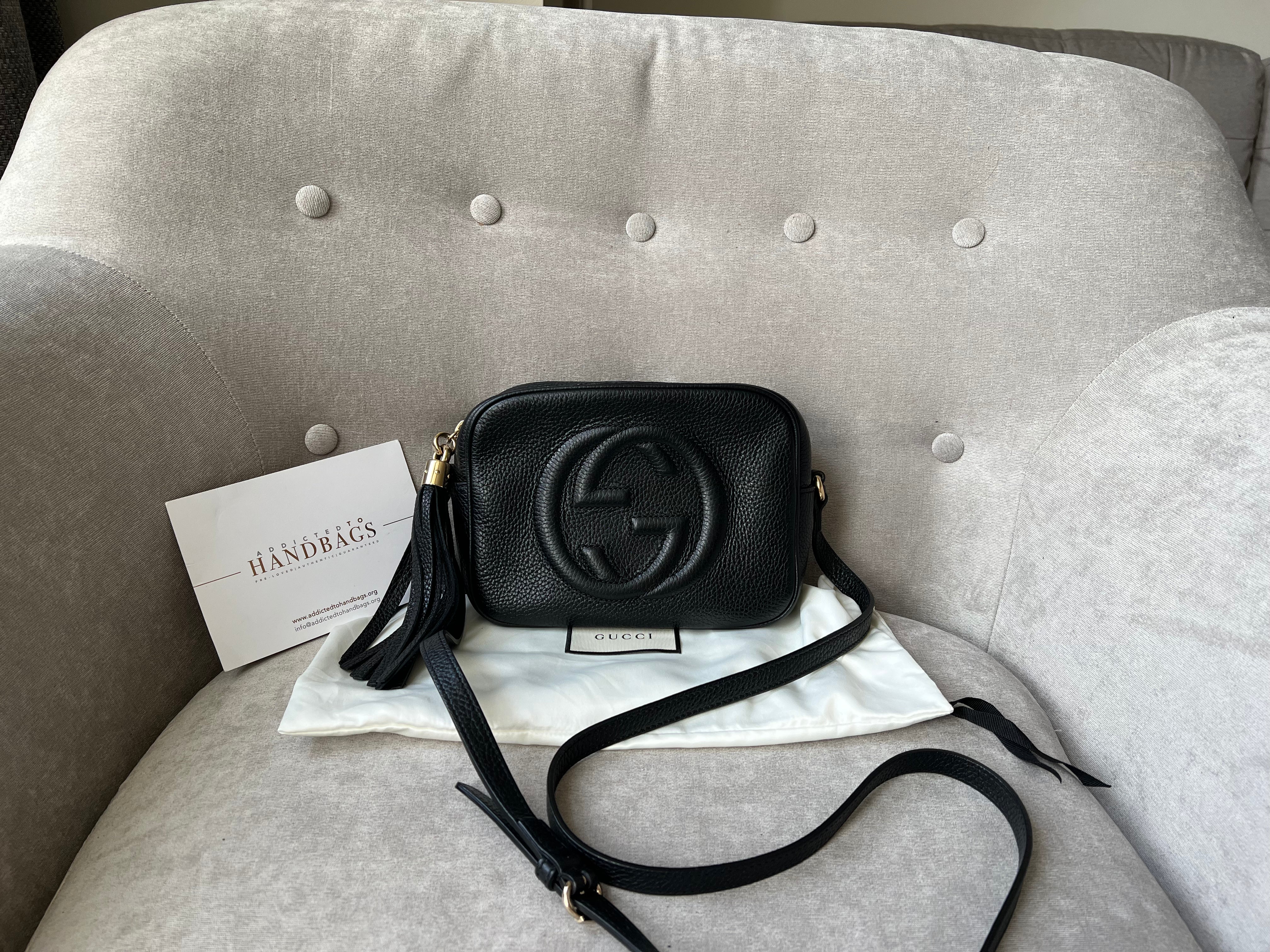 Gucci disco bag black hot sale