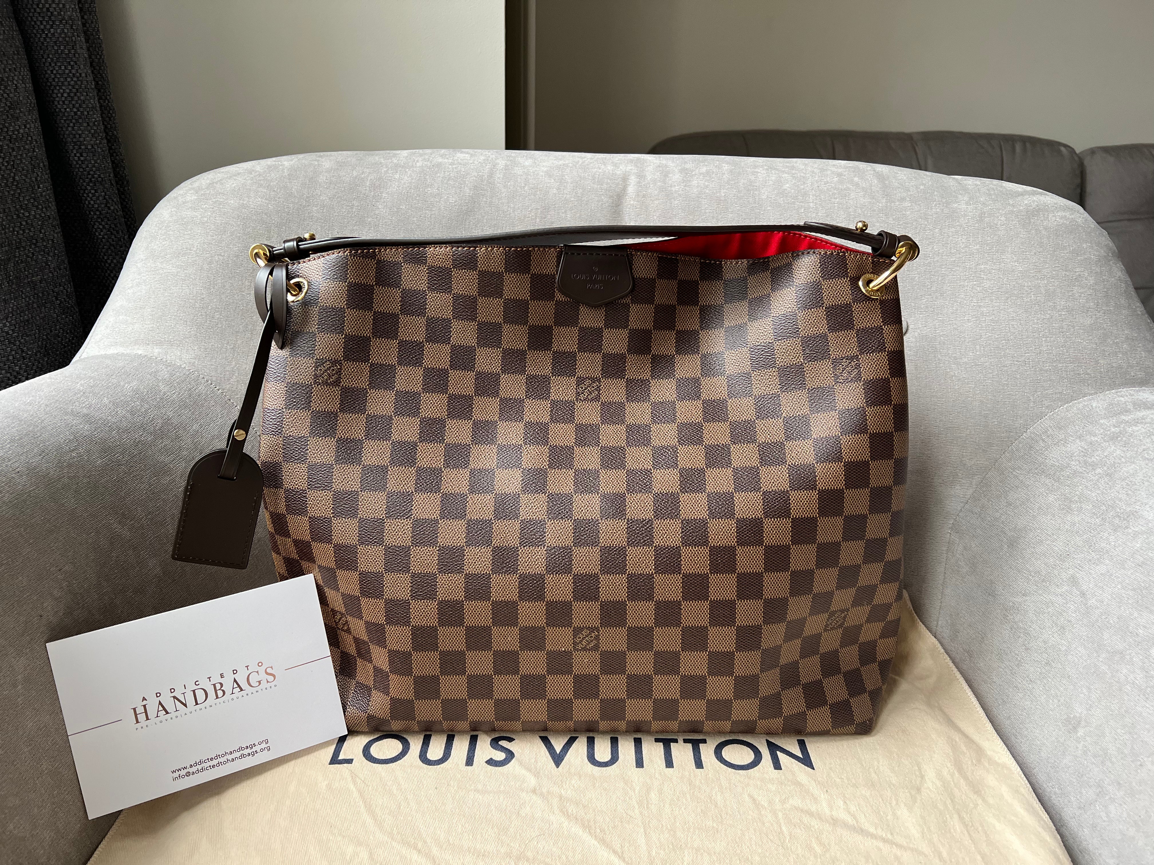 Louis Vuitton Graceful MM Damier Ebene (RRP £1,350) – Addicted to Handbags