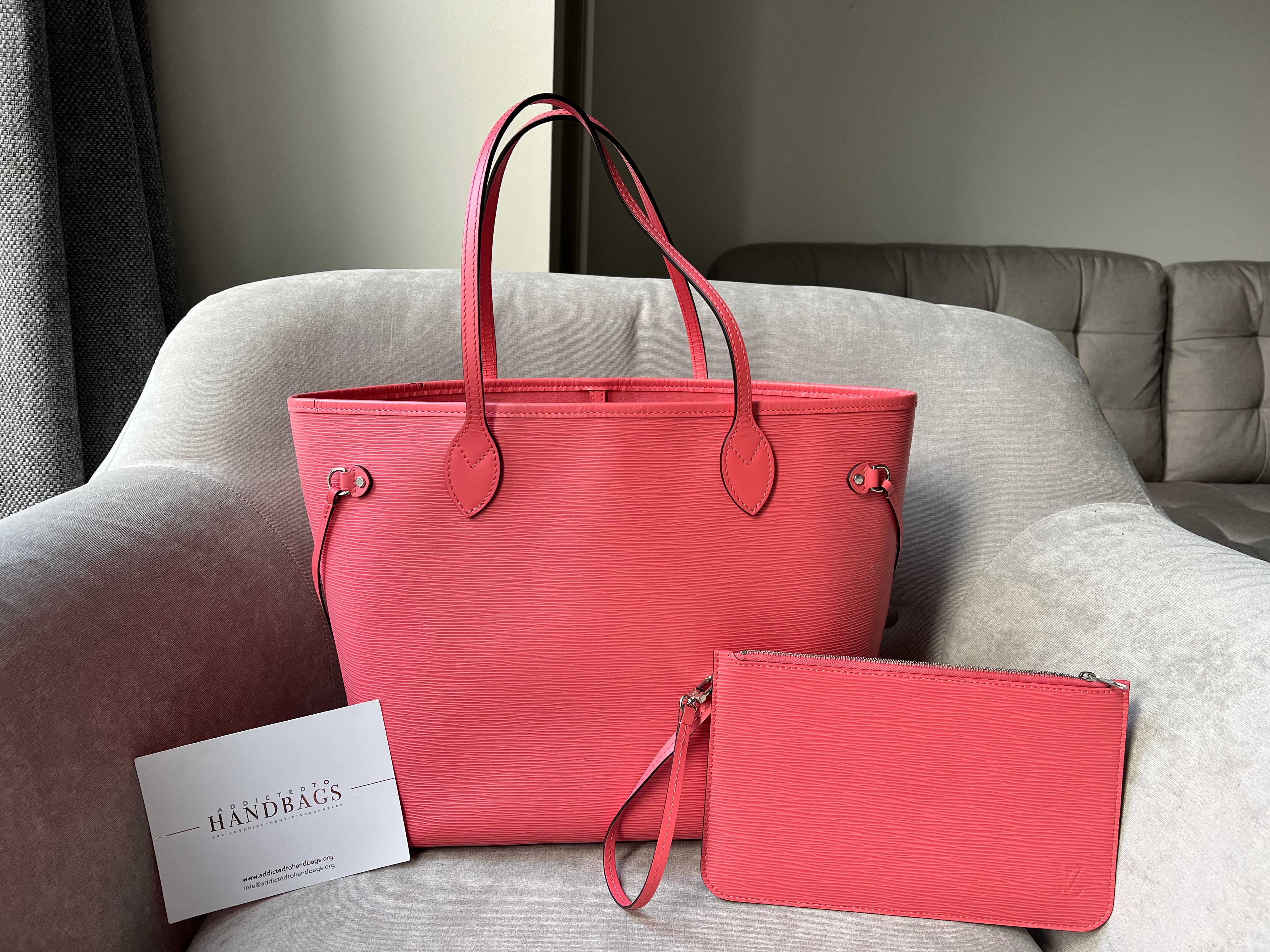 Louis Vuitton Neverfull MM Coral Epi Leather (RRP £1,740