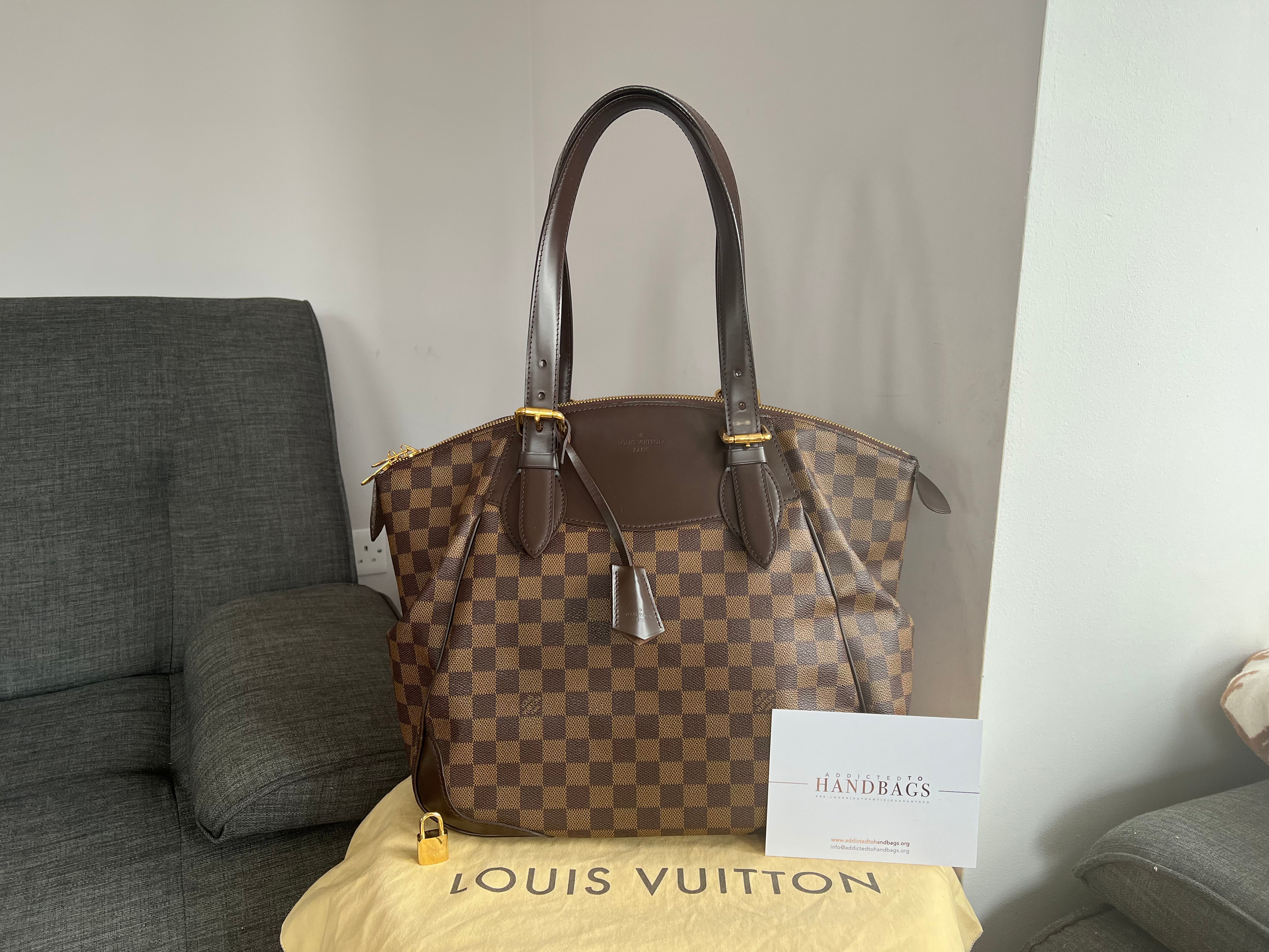 Louis Vuitton Damier Ebene Verona GM Shoulder Bag