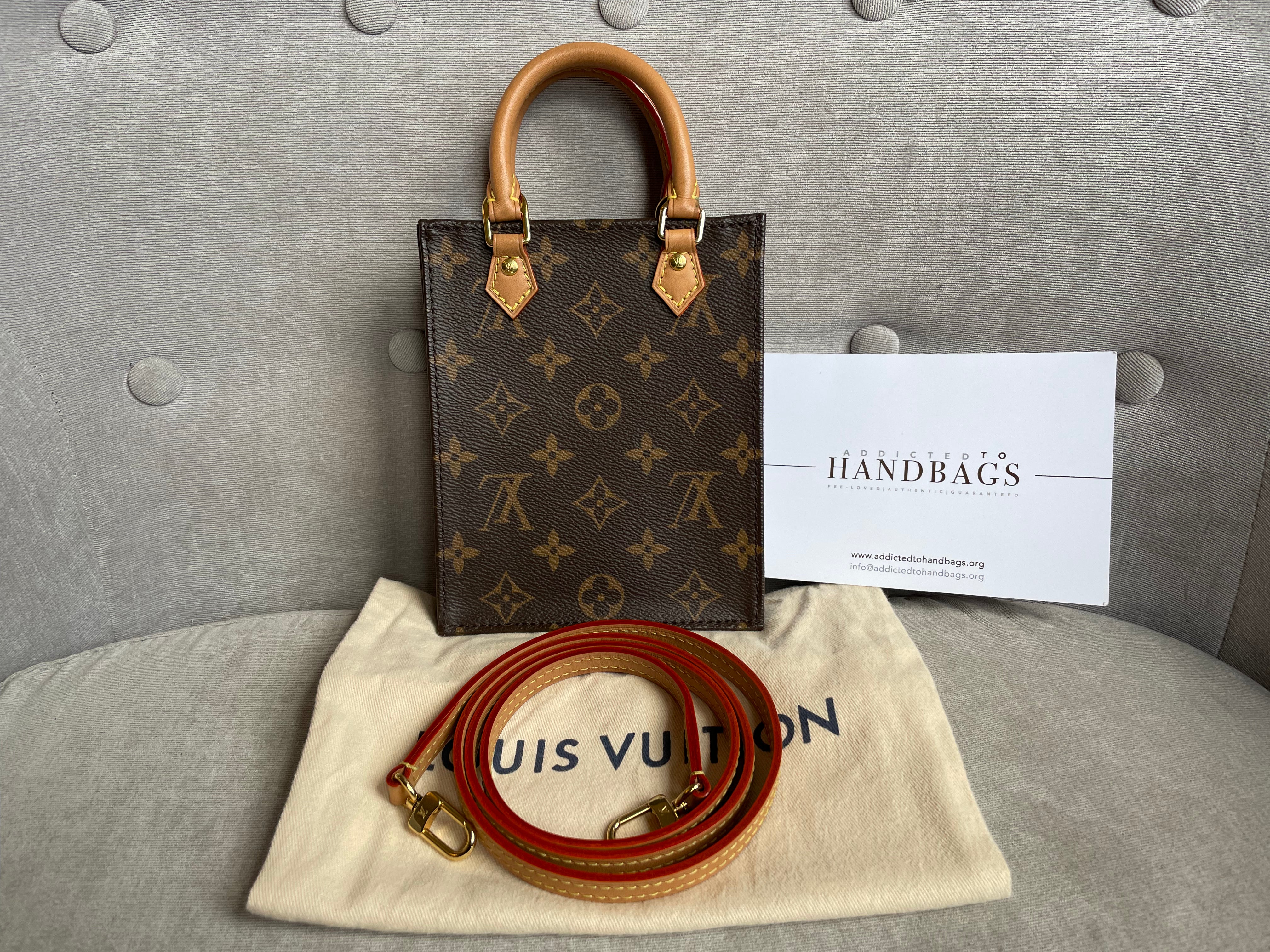 Louis Vuitton Petit Sac Plat (RRP £1,380) – Addicted to Handbags